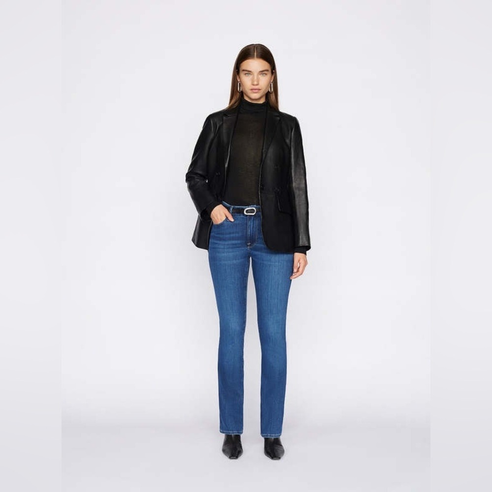 FRAME denim Le crop mini boot NWT , sz : 23